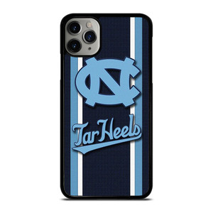 NORTH CAROLINA TAR HEELS STRIPE LOGO  iPhone 11 Pro Max Case Cover