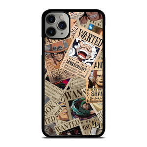 ONE PIECE POSTER WANTED COLLAGE iPhone 11 Pro Max Case Cover ONE PIECE POSTER WANTED COLLAGE iPhone 11 Pro Max Case Cover