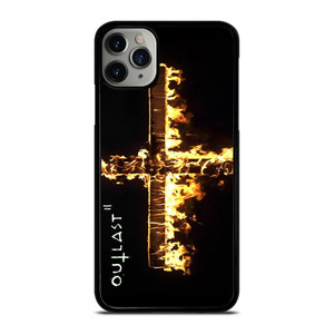 OUTLAST 2 FIRE SYMBOL iPhone 11 Pro Max Case Cover OUTLAST 2 FIRE SYMBOL iPhone 11 Pro Max Case Cover