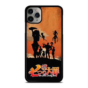 SEVEN DEADLY SINS ANIME SILHOUETTE  iPhone 11 Pro Max Case Cover