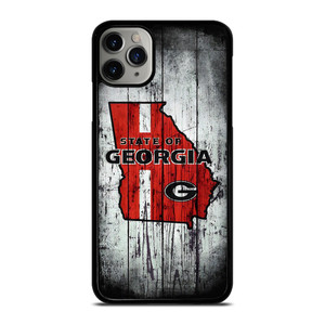 STATE OF GEORGIA WOOD SIGN iPhone 11 Pro Max Case Cover STATE OF GEORGIA WOOD SIGN iPhone 11 Pro Max Case Cover