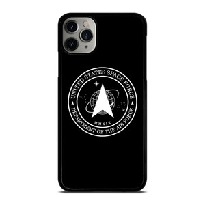 UNITED STATES SPACE FORCE BLACK  iPhone 11 Pro Max Case Cover