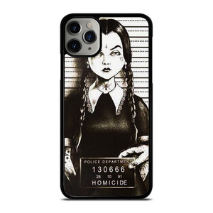 WEDNESDAY ADAMS MUGSHOT  iPhone 11 Pro Max Case Cover WEDNESDAY ADAMS MUGSHOT  iPhone 11 Pro Max Case Cover