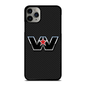 WESTERN STAR TRUCKS CARBON LOGO  iPhone 11 Pro Max Case Cover