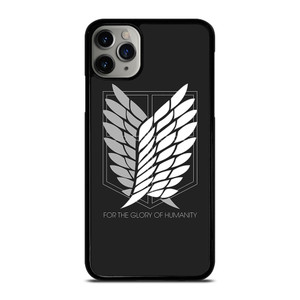 WINGS OF FREEDOM ATTACK ON TITANS HUMANITY SYMBOL iPhone 11 Pro Max Case Cover WINGS OF FREEDOM ATTACK ON TITANS HUMANITY SYMBOL iPhone 11 Pro Max Case Cover