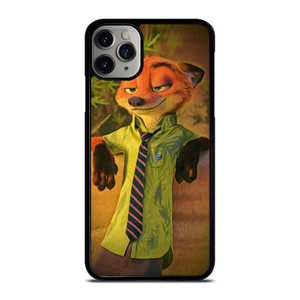 ZOOTOPIA NICK WILDE CARTOON  iPhone 11 Pro Max Case Cover