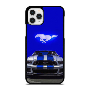 FORD MUSTANG BLUE LOGO  iPhone 11 Pro Case Cover