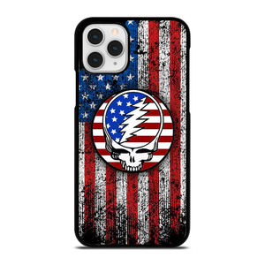 GRATEFUL DEAD USA FLAG iPhone 11 Pro Case Cover GRATEFUL DEAD USA FLAG iPhone 11 Pro Case Cover