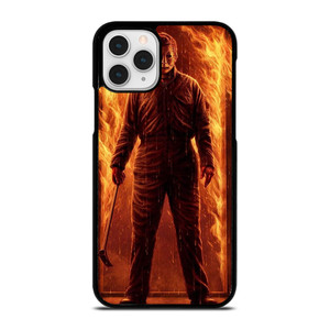 MICHAEL MYERS HALLOWEEN IN FIRE  iPhone 11 Pro Case Cover MICHAEL MYERS HALLOWEEN IN FIRE  iPhone 11 Pro Case Cover