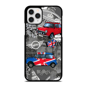 MINI COOPER LONDON COLLAGE iPhone 11 Pro Case Cover MINI COOPER LONDON COLLAGE iPhone 11 Pro Case Cover