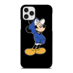 NEW YORK YANKEES MICKEY MOUSE BLACK  iPhone 11 Pro Case Cover NEW YORK YANKEES MICKEY MOUSE BLACK  iPhone 11 Pro Case Cover