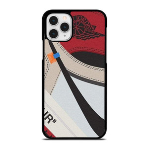 NIKE AIR JORDAN 1 HIGH OFF WHITE  iPhone 11 Pro Case Cover