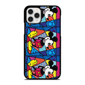 ROMERO BRITTO MICKEY MOUSE COLLAGE  iPhone 11 Pro Case Cover