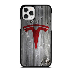 TESLA WOODEN LOGO  iPhone 11 Pro Case Cover