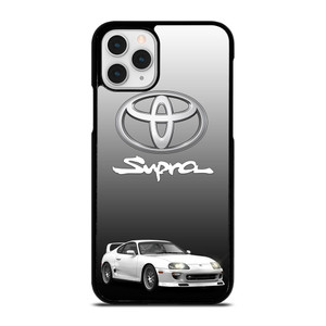 TOYOTA SUPRA CAR WHITE EMBLEM  iPhone 11 Pro Case Cover