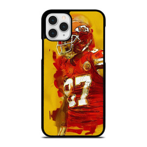 TRAVIS KELCE KANSAS CITY CHIEFS ART  iPhone 11 Pro Case Cover