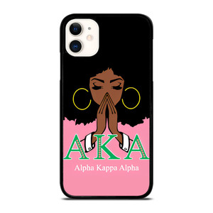 ALPHA KAPPA AKA WOMAN iPhone 11 Case Cover ALPHA KAPPA AKA WOMAN iPhone 11 Case Cover