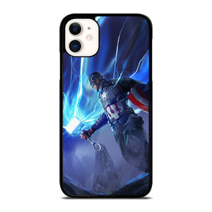 CAPTAIN AMERICA X THOR HAMMER 3 iPhone 11 Case Cover CAPTAIN AMERICA X THOR HAMMER 3 iPhone 11 Case Cover