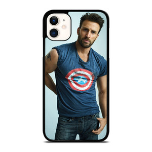 CHRIS EVANS HANDSOME CAPTAIN AMERICA iPhone 11 Case Cover CHRIS EVANS HANDSOME CAPTAIN AMERICA iPhone 11 Case Cover