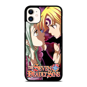 ELIZABETH LIONES AND MELIODAS SEVEN DEADLY SINS ANIME iPhone 11 Case Cover ELIZABETH LIONES AND MELIODAS SEVEN DEADLY SINS ANIME iPhone 11 Case Cover