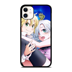 ELIZABETH LIONES AND MELIODAS SEVEN DEADLY SINS iPhone 11 Case Cover ELIZABETH LIONES AND MELIODAS SEVEN DEADLY SINS iPhone 11 Case Cover