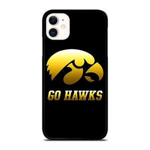 GO IOWA HAWKS FOOTBALL iPhone 11 Case Cover GO IOWA HAWKS FOOTBALL iPhone 11 Case Cover