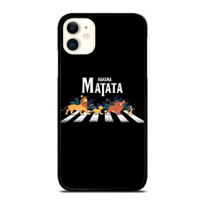 HAKUNA MATATA LION KING ABBEY ROAD  iPhone 11 Case Cover