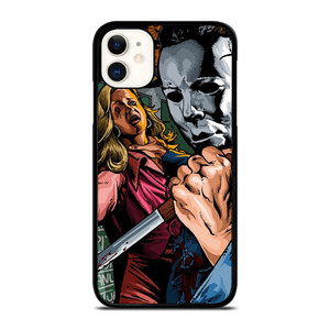 HALLOWEEN MICHAEL MYERS SCARY CARTOON  iPhone 11 Case Cover HALLOWEEN MICHAEL MYERS SCARY CARTOON  iPhone 11 Case Cover