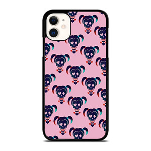 HARLEY QUINN PINK PATTERN iPhone 11 Case Cover HARLEY QUINN PINK PATTERN iPhone 11 Case Cover