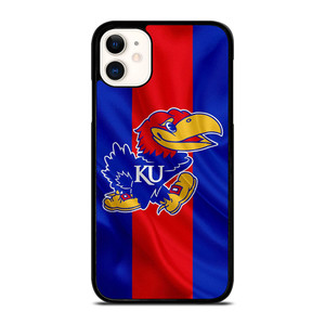 KANSAS JAYHAWKS FOOTBALL FLAG iPhone 11 Case Cover KANSAS JAYHAWKS FOOTBALL FLAG iPhone 11 Case Cover