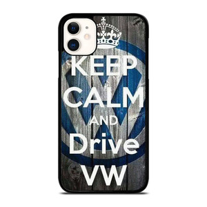 KEEP CALM AND DRIVE VOLKWAGEN VW iPhone 11 Case Cover KEEP CALM AND DRIVE VOLKWAGEN VW iPhone 11 Case Cover