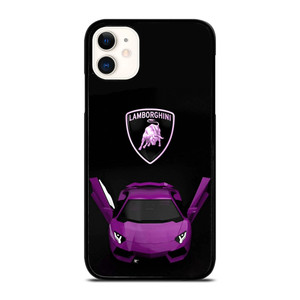 LAMBORGHINI SUPERCAR PURPLE iPhone 11 Case Cover LAMBORGHINI SUPERCAR PURPLE iPhone 11 Case Cover