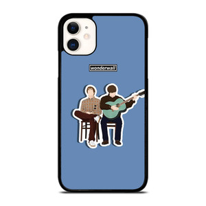 LIAM AND NOEL GALAGHER OASIS WONDERWALL iPhone 11 Case Cover LIAM AND NOEL GALAGHER OASIS WONDERWALL iPhone 11 Case Cover