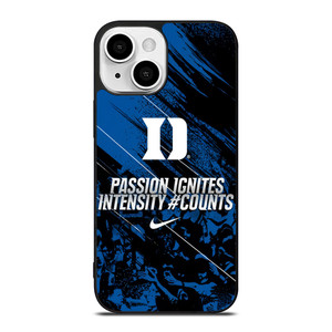 DUKE BLUE DEVILS NIKE SLOGAN iPhone 13 Mini Case Cover DUKE BLUE DEVILS NIKE SLOGAN iPhone 13 Mini Case Cover
