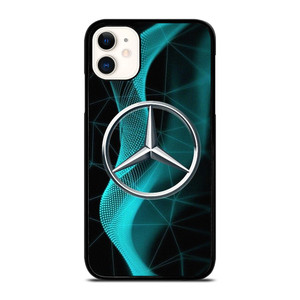 MERCEDES BENZ POLYGONAL LOGO iPhone 11 Case Cover MERCEDES BENZ POLYGONAL LOGO iPhone 11 Case Cover