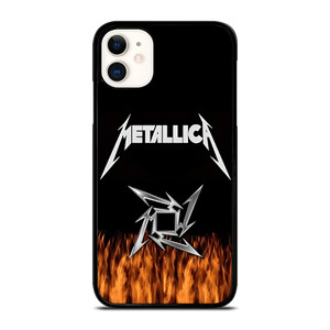 METALLICA METAL BAND FIRE  iPhone 11 Case Cover METALLICA METAL BAND FIRE  iPhone 11 Case Cover