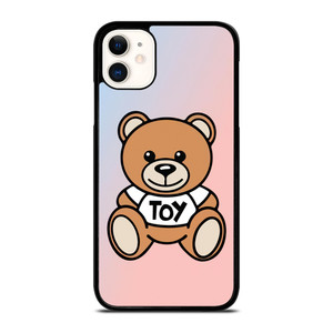 MOSCHINO TOY BEAR GRADIENT  iPhone 11 Case Cover MOSCHINO TOY BEAR GRADIENT  iPhone 11 Case Cover