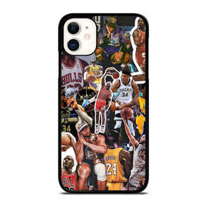 NBA BASKETBALL LEGENDS COLLAGE iPhone 11 Case Cover NBA BASKETBALL LEGENDS COLLAGE iPhone 11 Case Cover