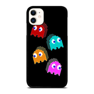PAC MAN GAMES CHARACTERS iPhone 11 Case Cover PAC MAN GAMES CHARACTERS iPhone 11 Case Cover