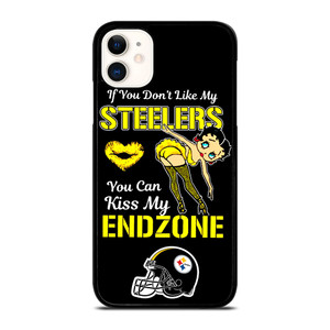 PITTSBURGH STEELERS FOOTBALL BETTY BOOP iPhone 11 Case Cover PITTSBURGH STEELERS FOOTBALL BETTY BOOP iPhone 11 Case Cover