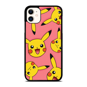 POKEMON SMILING PIKACHU PINK iPhone 11 Case Cover POKEMON SMILING PIKACHU PINK iPhone 11 Case Cover