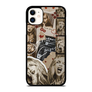 SABRINA CARPENTER BROWN COLLAGE  iPhone 11 Case Cover