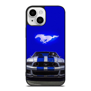 FORD MUSTANG BLUE LOGO iPhone 13 Mini Case Cover
