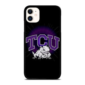 TCU TEXAS HORNED FROGS FOOTBALL iPhone 11 Case Cover TCU TEXAS HORNED FROGS FOOTBALL iPhone 11 Case Cover