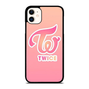 TWICE KPOP LOGO PINK  iPhone 11 Case Cover
