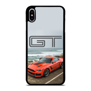 FORD MUSTANG GT ORANGE  iPhone XS Max Case Cover