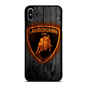 LAMBORGHINI WOOD LOGO  iPhone XS Max Case Cover