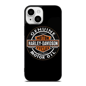 HARLEY DAVIDSON MOTOR OIL BADGE iPhone 13 Mini Case Cover HARLEY DAVIDSON MOTOR OIL BADGE iPhone 13 Mini Case Cover
