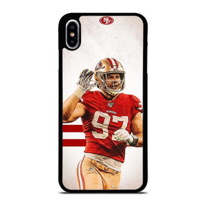 NICK BOSA SAN FRANCISCO 49ERS NFL iPhone XS Max Case Cover NICK BOSA SAN FRANCISCO 49ERS NFL iPhone XS Max Case Cover