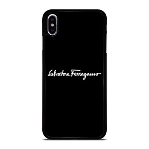 SALVATORE FERRAGAMO LOGO iPhone XS Max Case Cover SALVATORE FERRAGAMO LOGO iPhone XS Max Case Cover